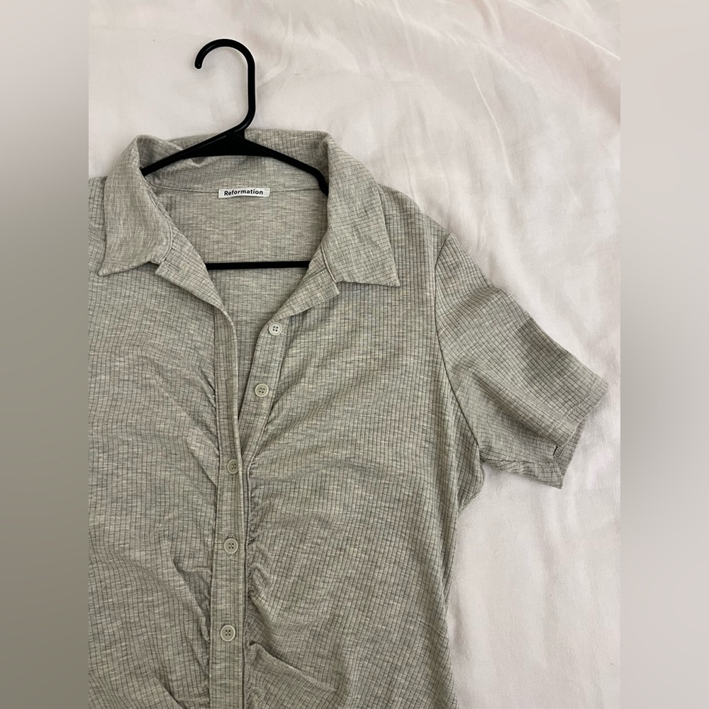 Reformation Lennon Dress Size Large - Marble Color
